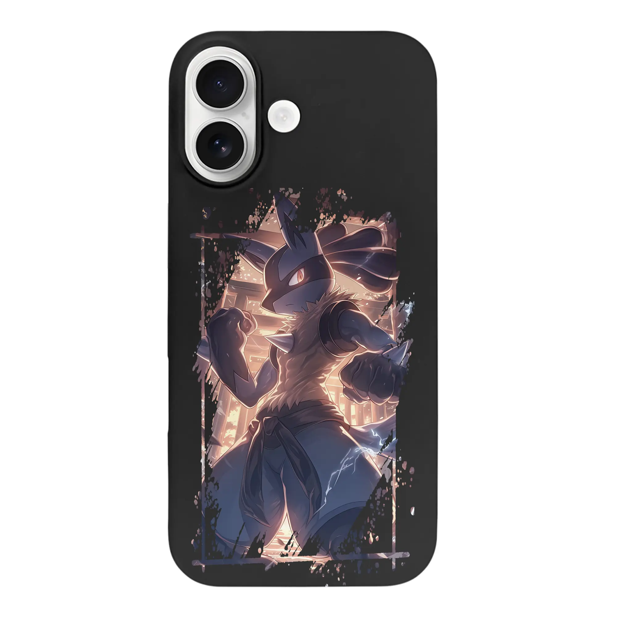 ポケモン グッズ,ルカリオ - iPhone 17 シリーズ シリコンケース 薄型 耐衝撃 指紋防止 ソフトタッチカバー 精密フィット 傷防止 保護ケース iPhone 17/17 Air/17 Pro/17 Pro Max 対応